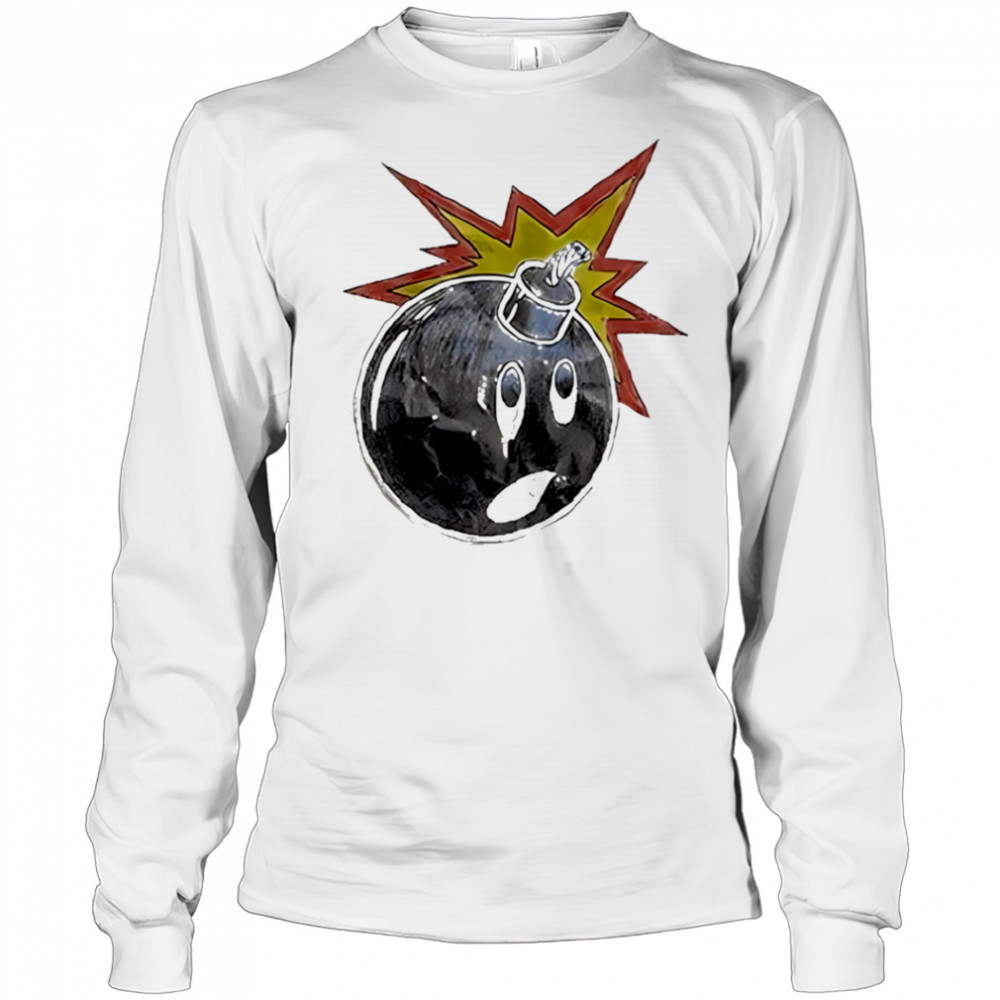 Vibrant Adam Graphic Print Boom shirt Long Sleeved