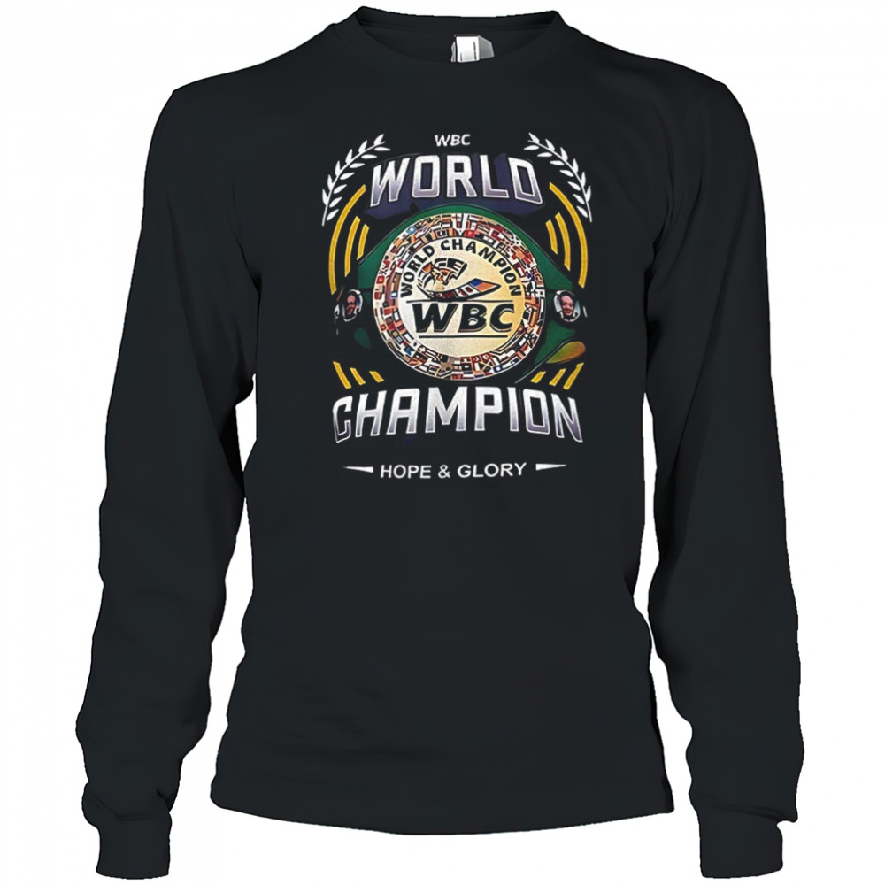 Wbc World Championship Hope and Glory shirt Long Sleeved