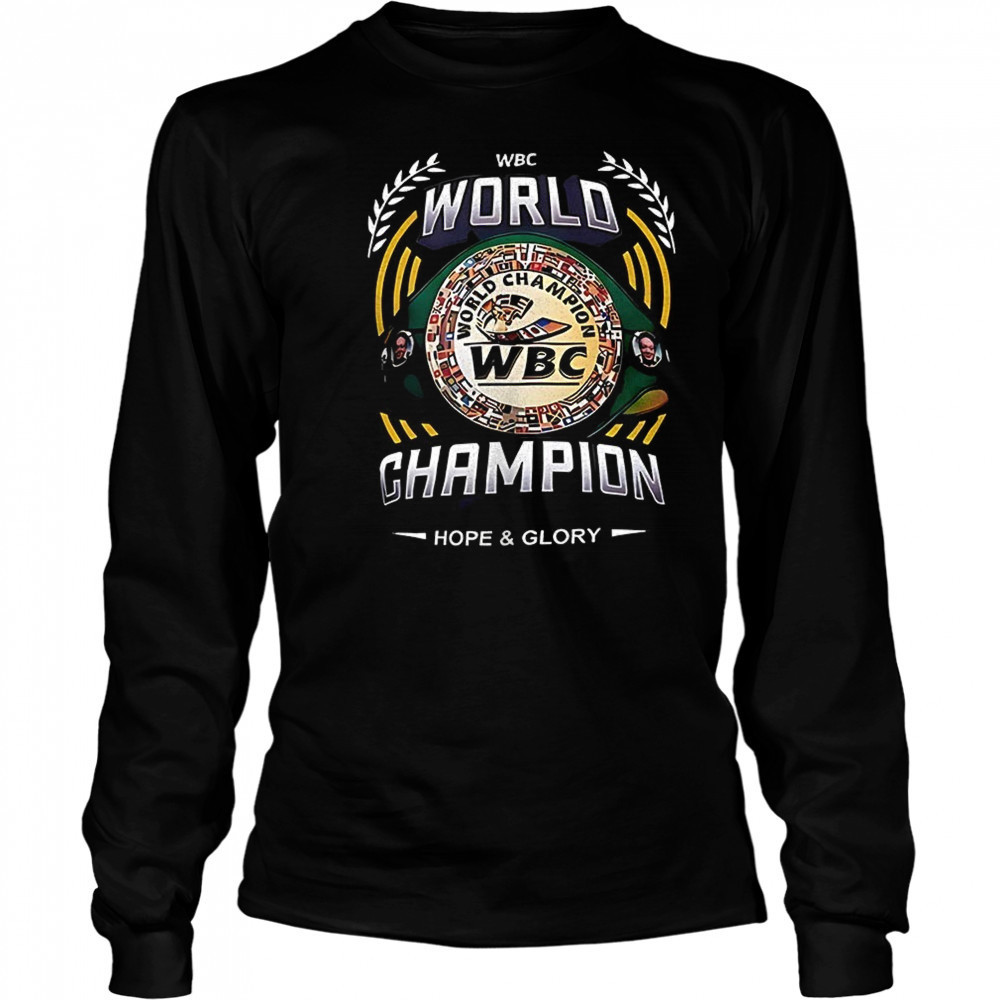Wbc World Championship Hope and Glory shirt Long Sleeved