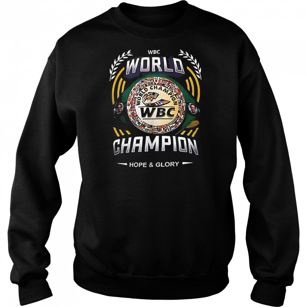 Wbc World Championship Hope and Glory shirt Hoodie