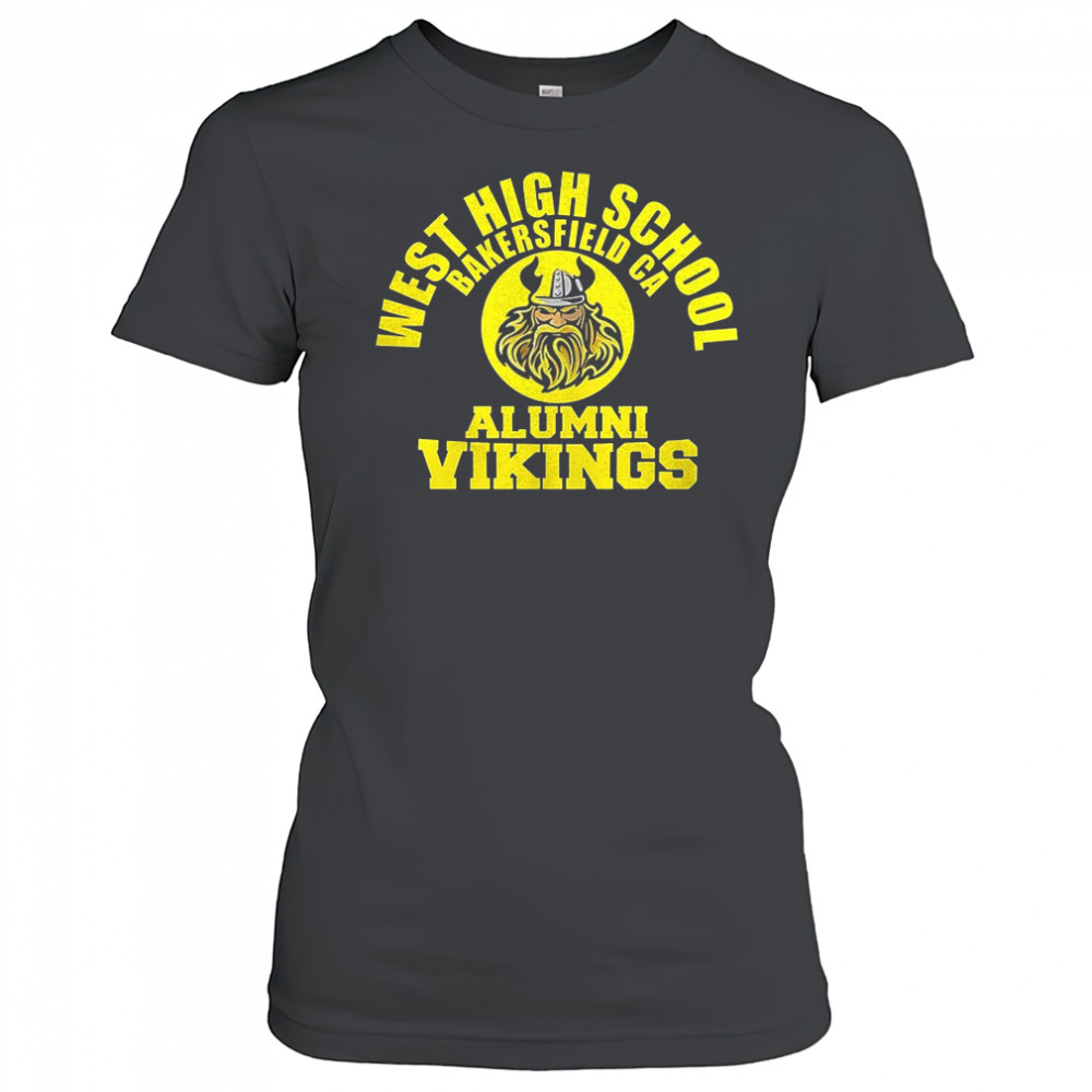 West high school bakersfield CA Alumni Vikings shirt Women's T-shirt