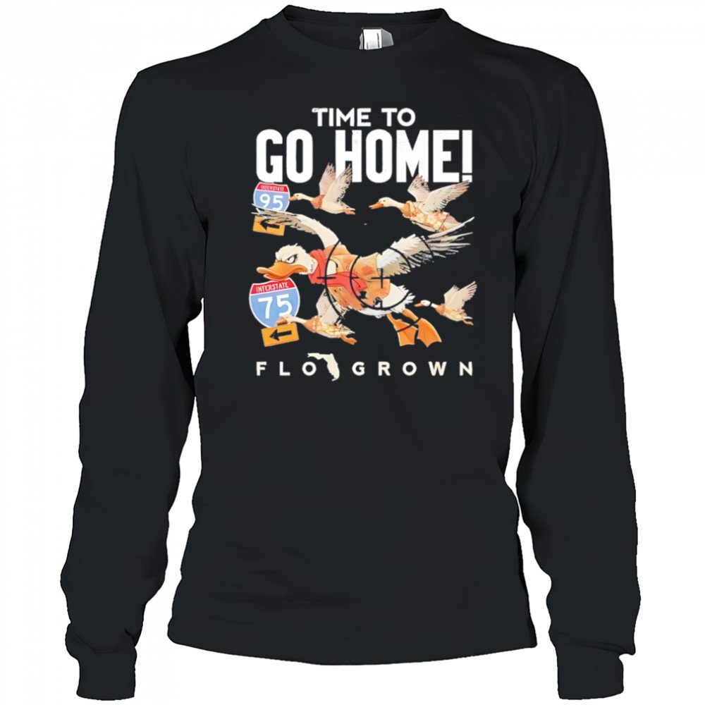 Winter migration vibes snow bird shirt Long Sleeved