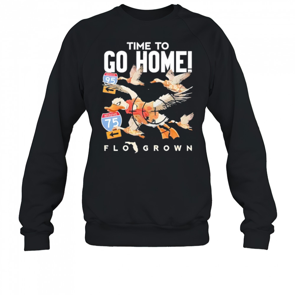 Winter migration vibes snow bird shirt Sweatshirt