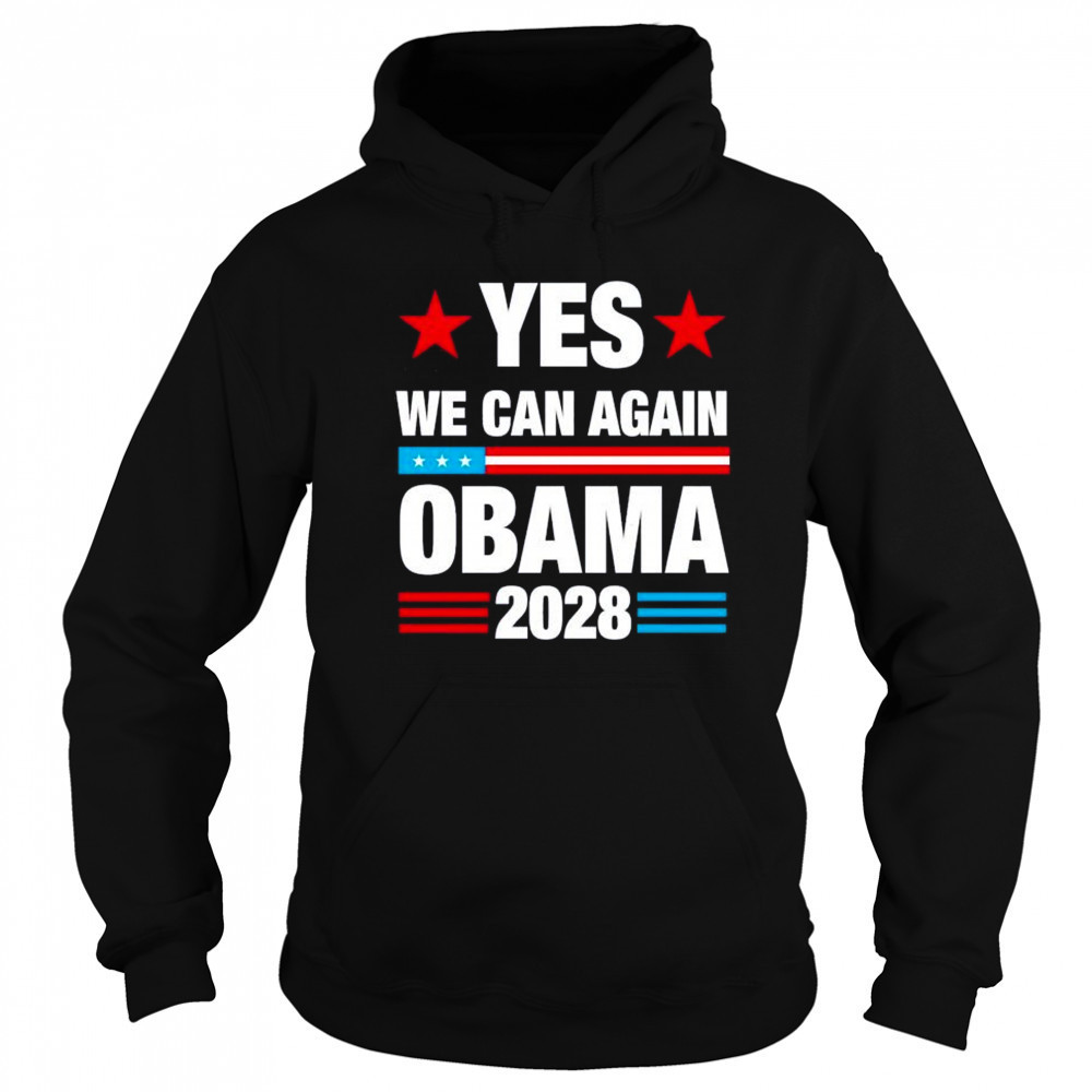 Yes we can again Obama 2028 USA shirt Sweatshirt