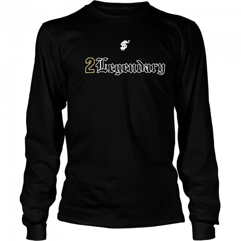 $2 2Legendary Logo T-shirt Long Sleeved
