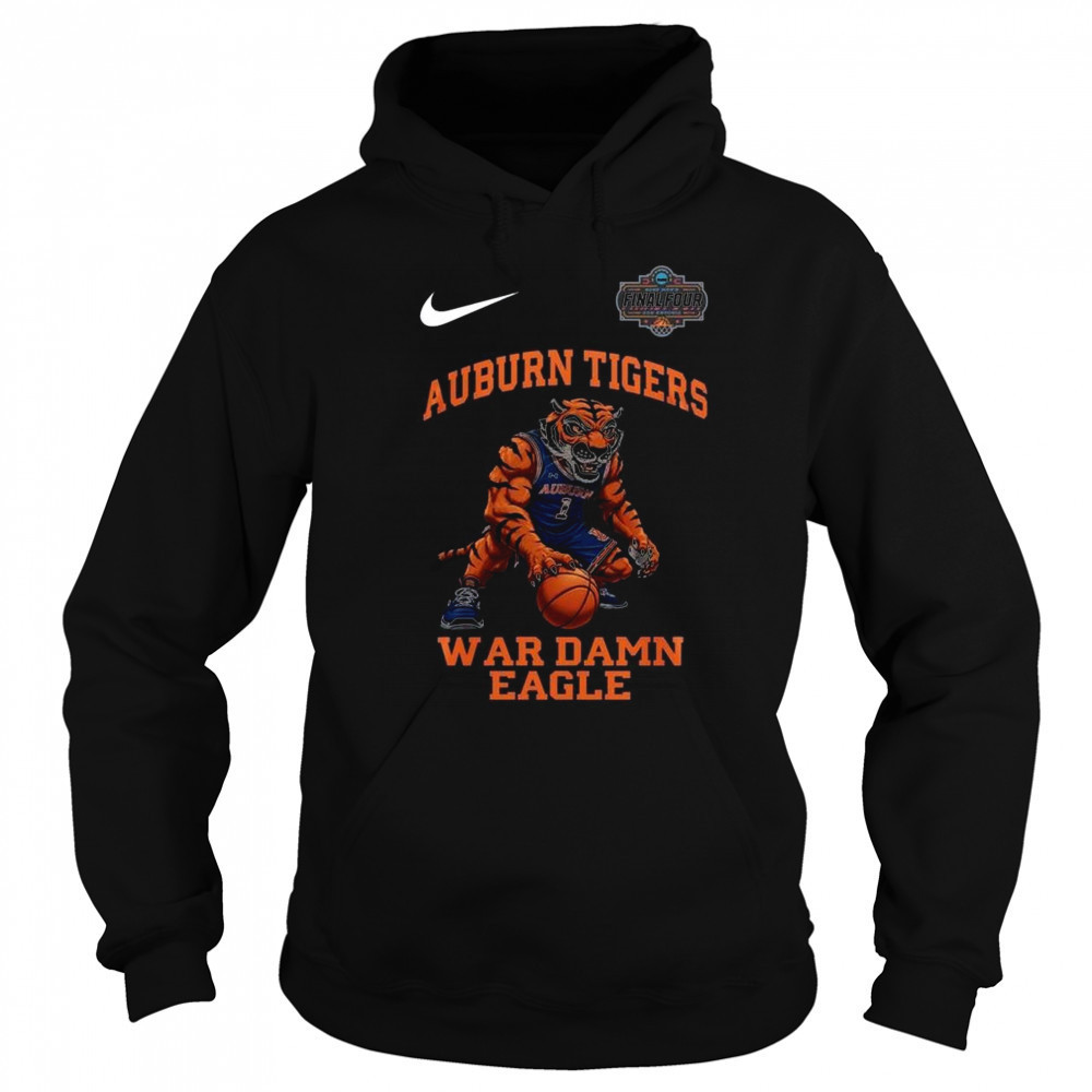 Auburn Tigers War Damn Eagle Mascot Men’s College Basketball Champions 2025 Shirt Sweatshirt