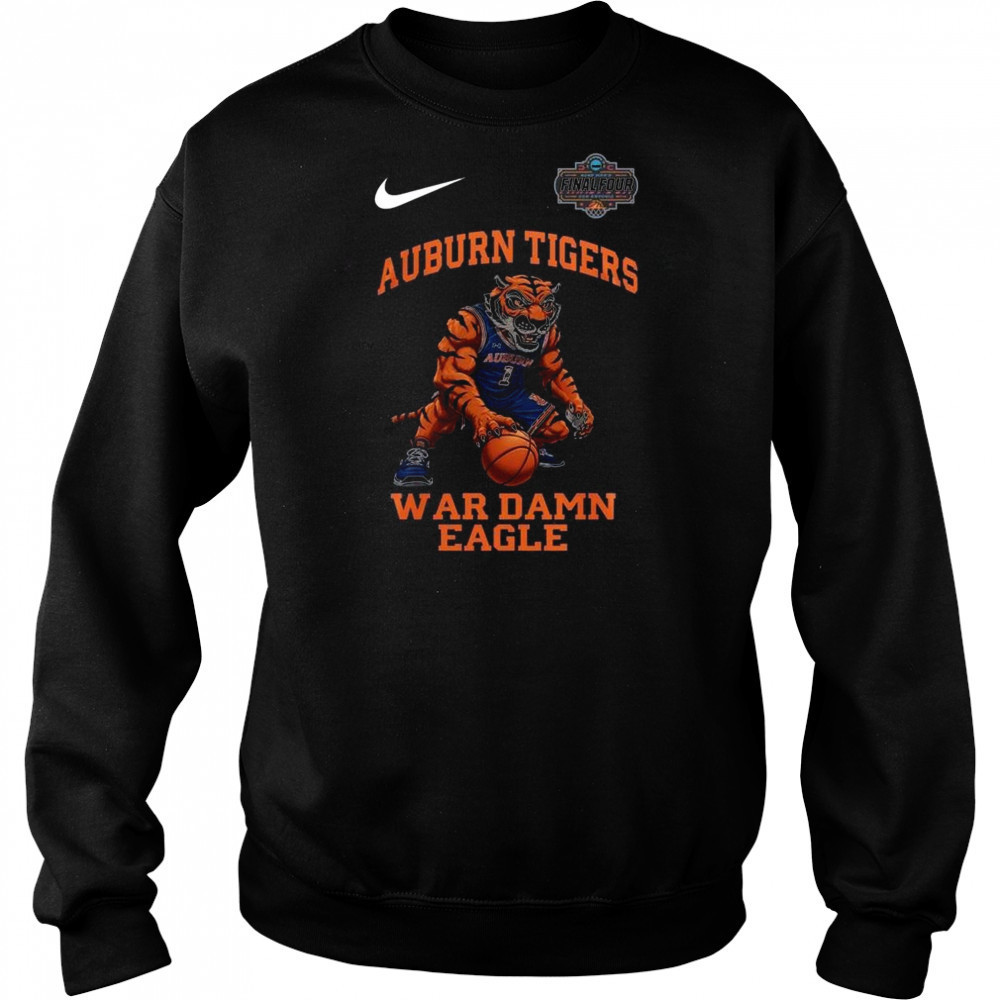 Auburn Tigers War Damn Eagle Mascot Men’s College Basketball Champions 2025 Shirt Hoodie