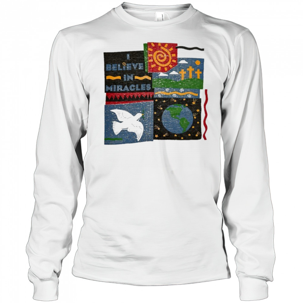 Believe In Miracles T-shirt Long Sleeved