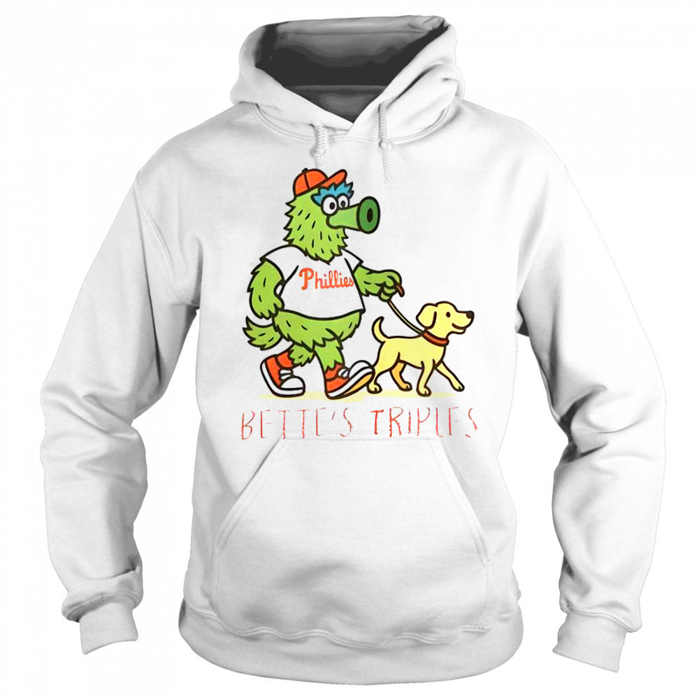 Bette’s Triples Phillie Phanatic Philadelphia Phillies T-Shirt Sweatshirt