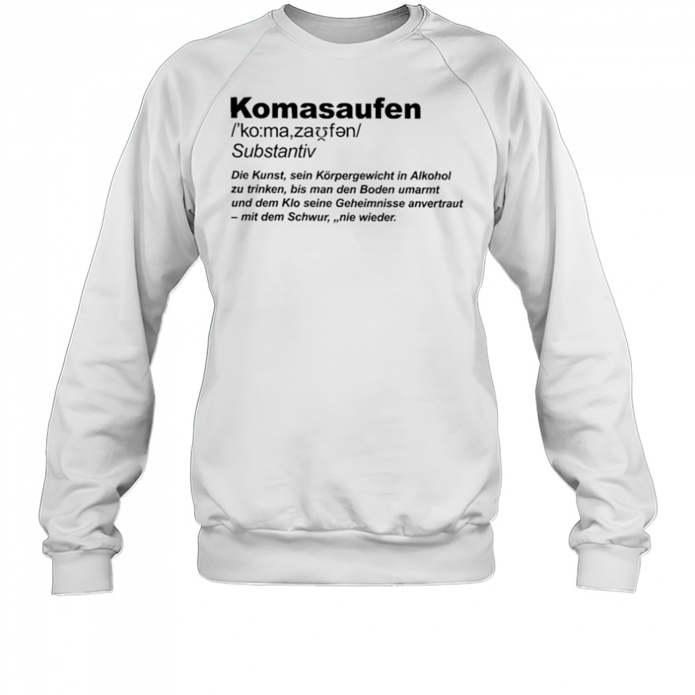 Binge Drinking Definition T-shirt Sweatshirt