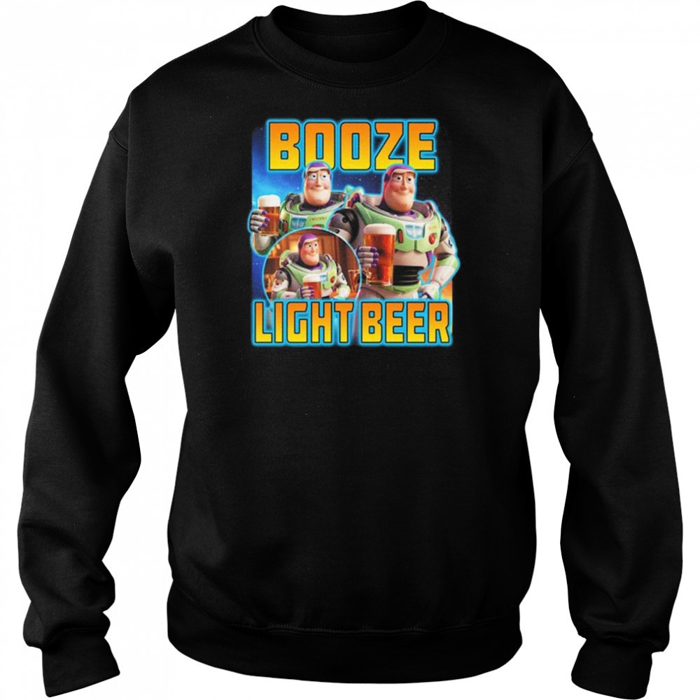 Booze Light Beer Shirt Hoodie