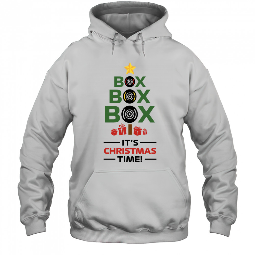 Box Box Box It’s Christmas Time F1 Xmas Hoodie