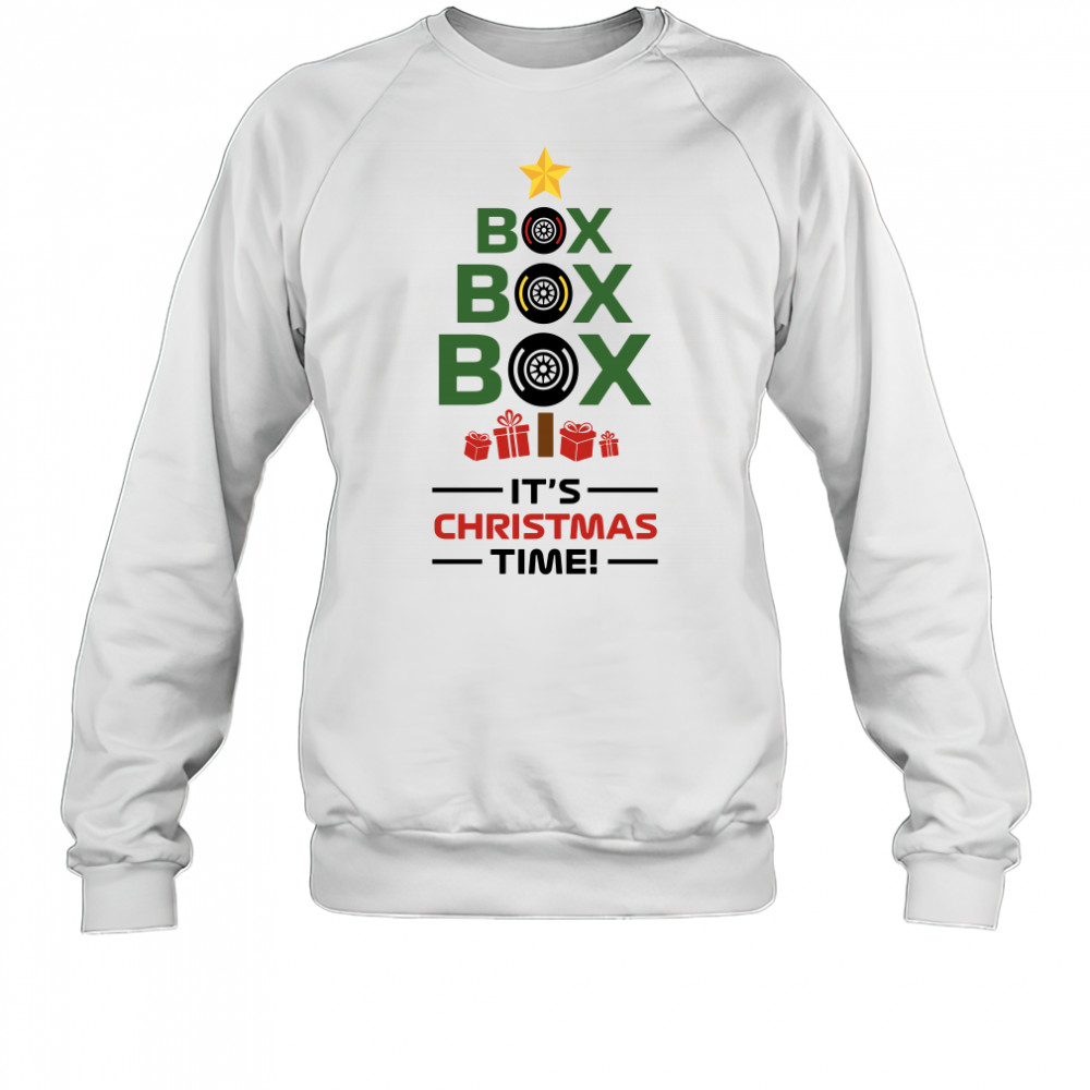 Box Box Box It’s Christmas Time F1 Xmas Sweatshirt