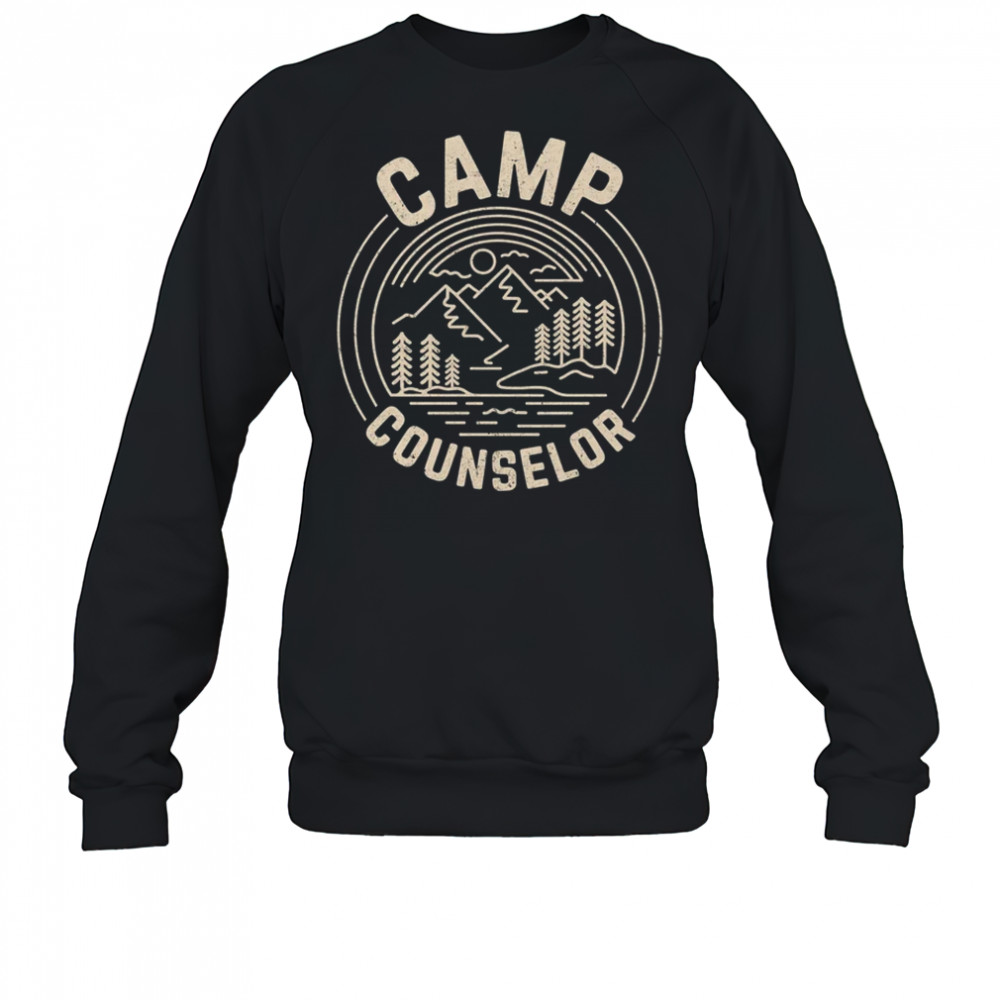 Camp Counselor School Camper Summer Camping Counselor Staff shirt Sweatshirt