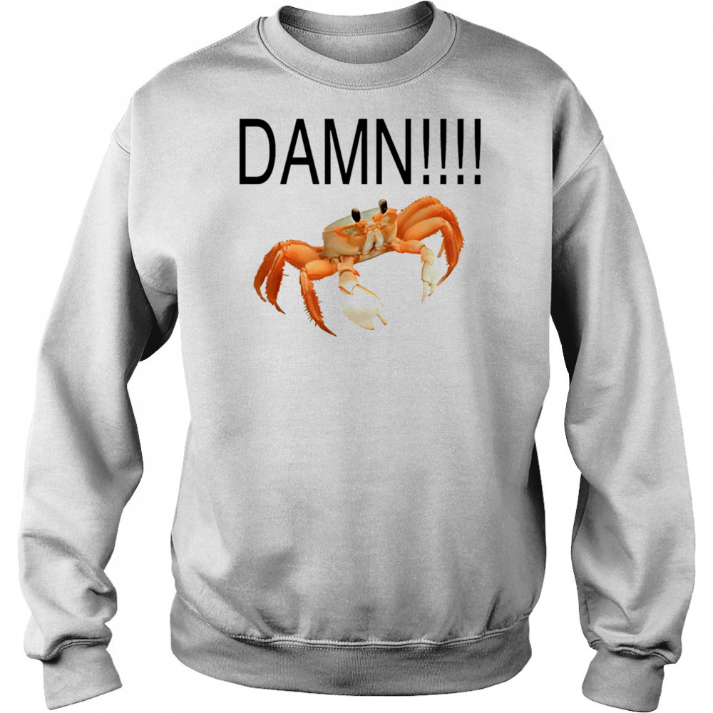 Damn crab shirt Hoodie