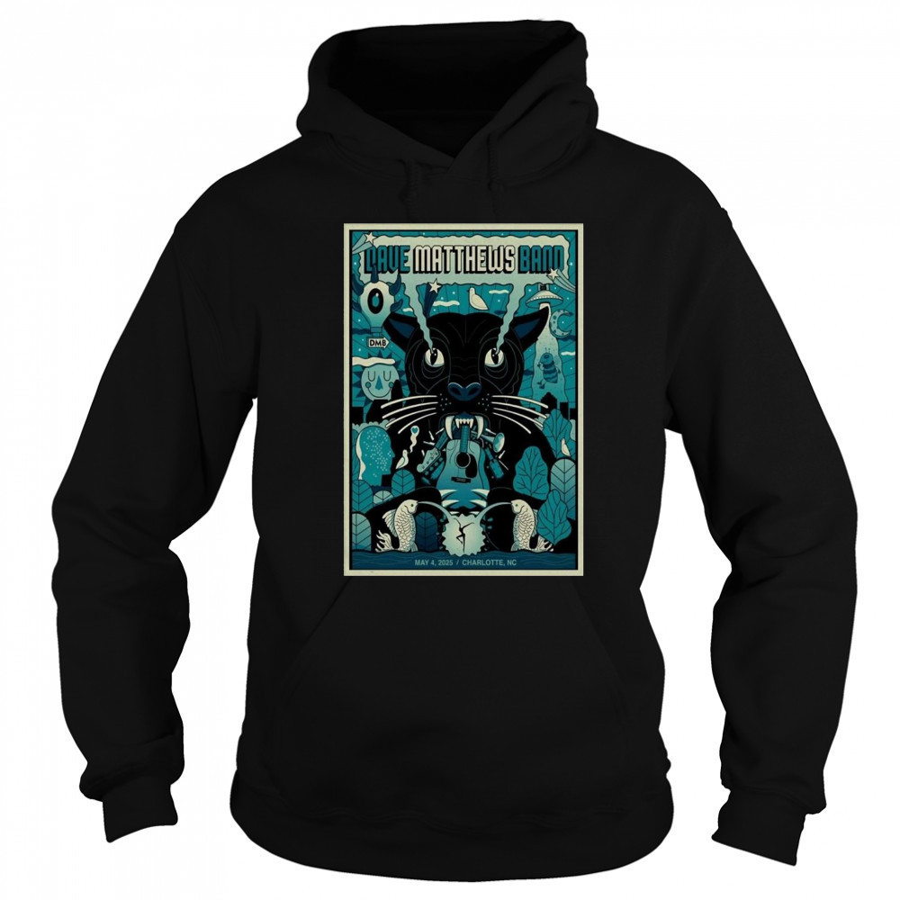 Dave Matthews Band May 4 2025 Charlotte NC Shirt Sweatshirt