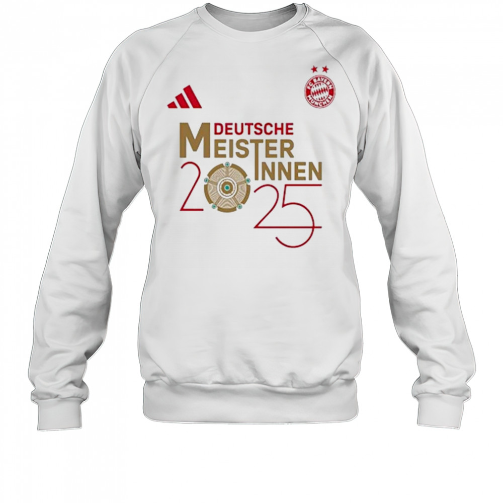 FC Bayern Munich Deutsche Meisterinnen 2025 Shirt Sweatshirt