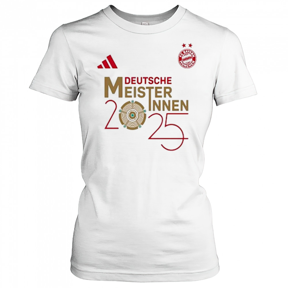 FC Bayern Munich Deutsche Meisterinnen 2025 Shirt Women's T-shirt