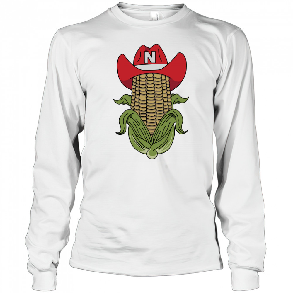 Fear The Ear Husker Nation Nebraska Corn Long Sleeved