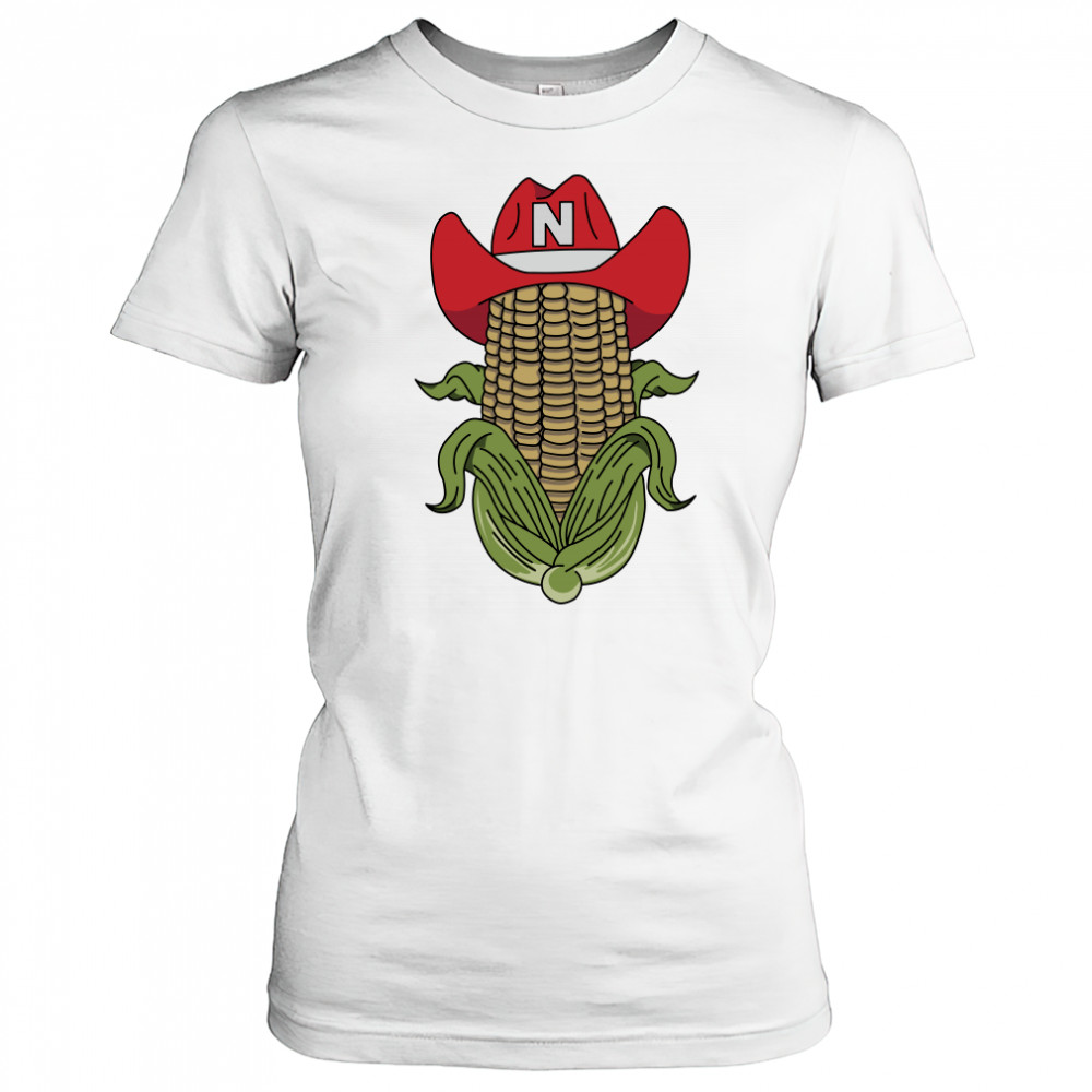Fear The Ear Husker Nation Nebraska Corn Women's T-shirt