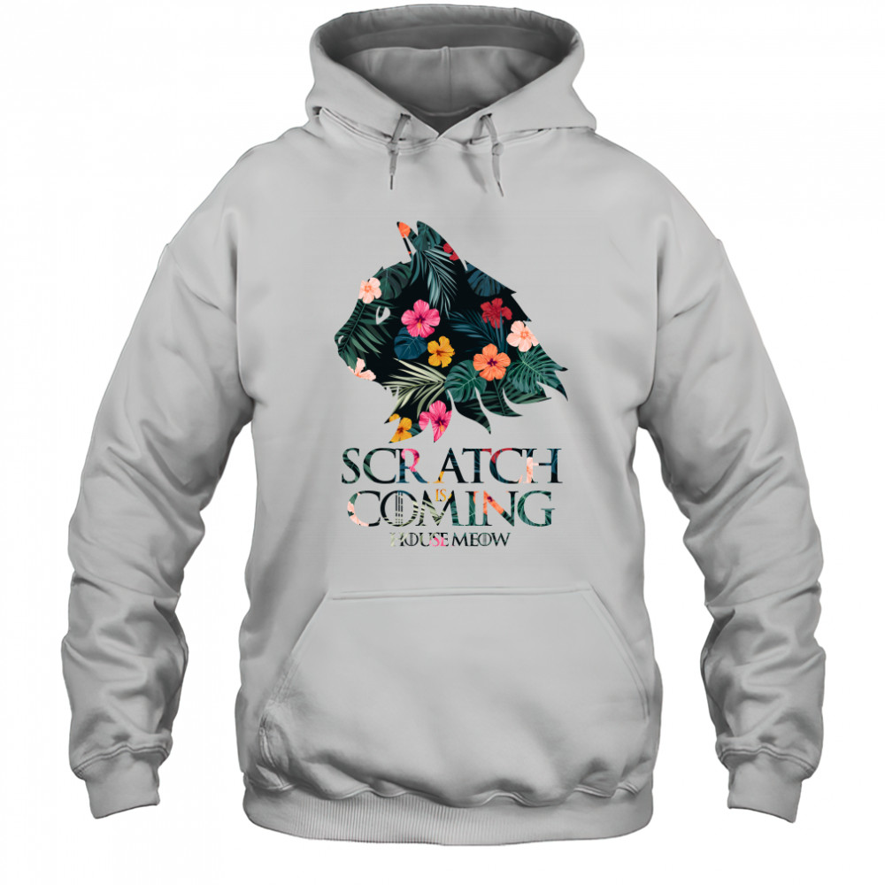 Game of Thrones scratch is coming house meow Cat Drago Hoodie