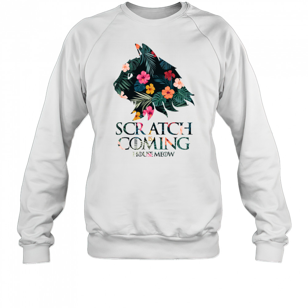 Game of Thrones scratch is coming house meow Cat Drago Sweatshirt