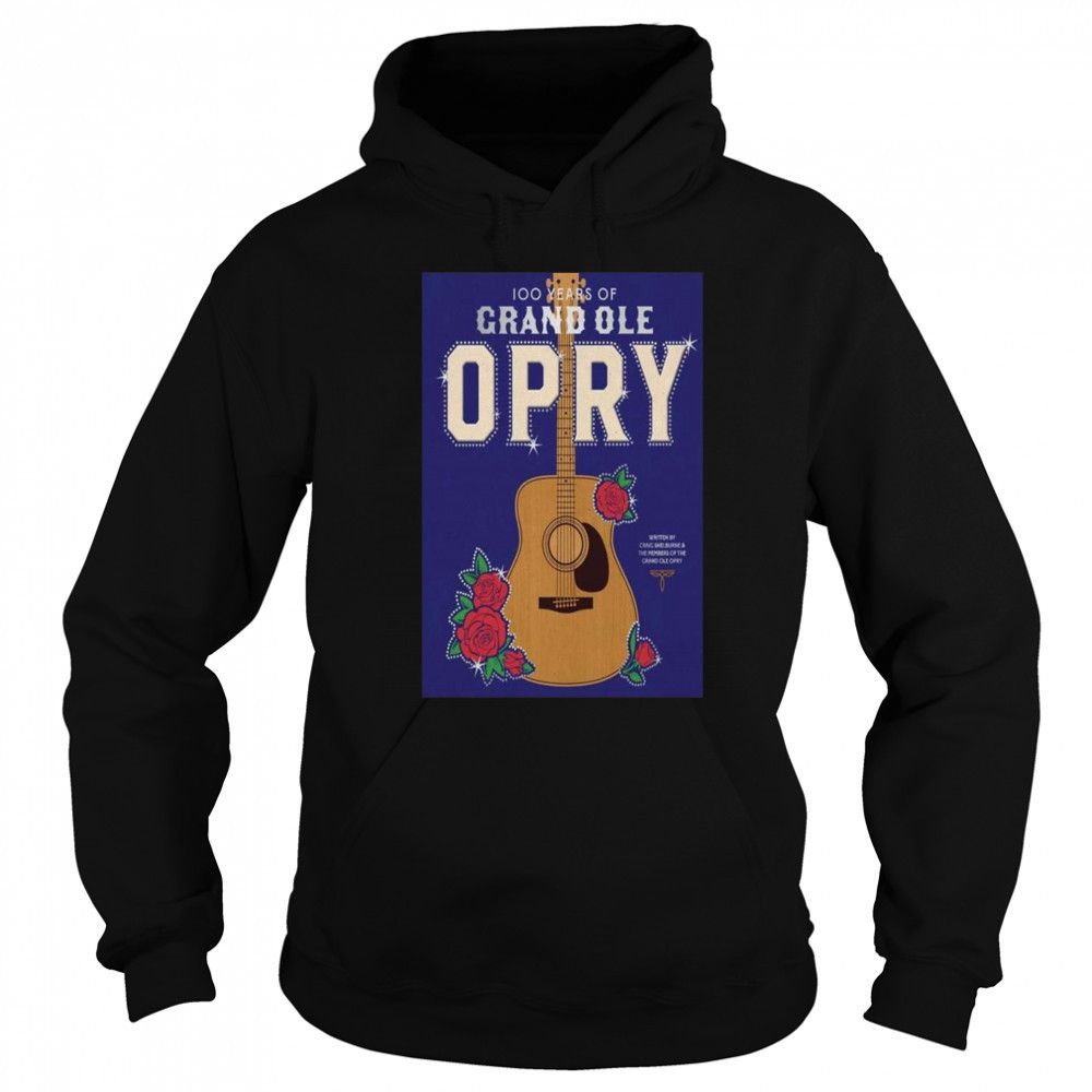 Grand Ole Opry Poster 100 Years of Grand Ole Opry BOOK Shirt Sweatshirt