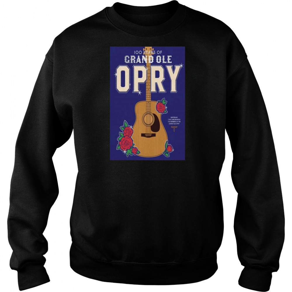 Grand Ole Opry Poster 100 Years of Grand Ole Opry BOOK Shirt Hoodie