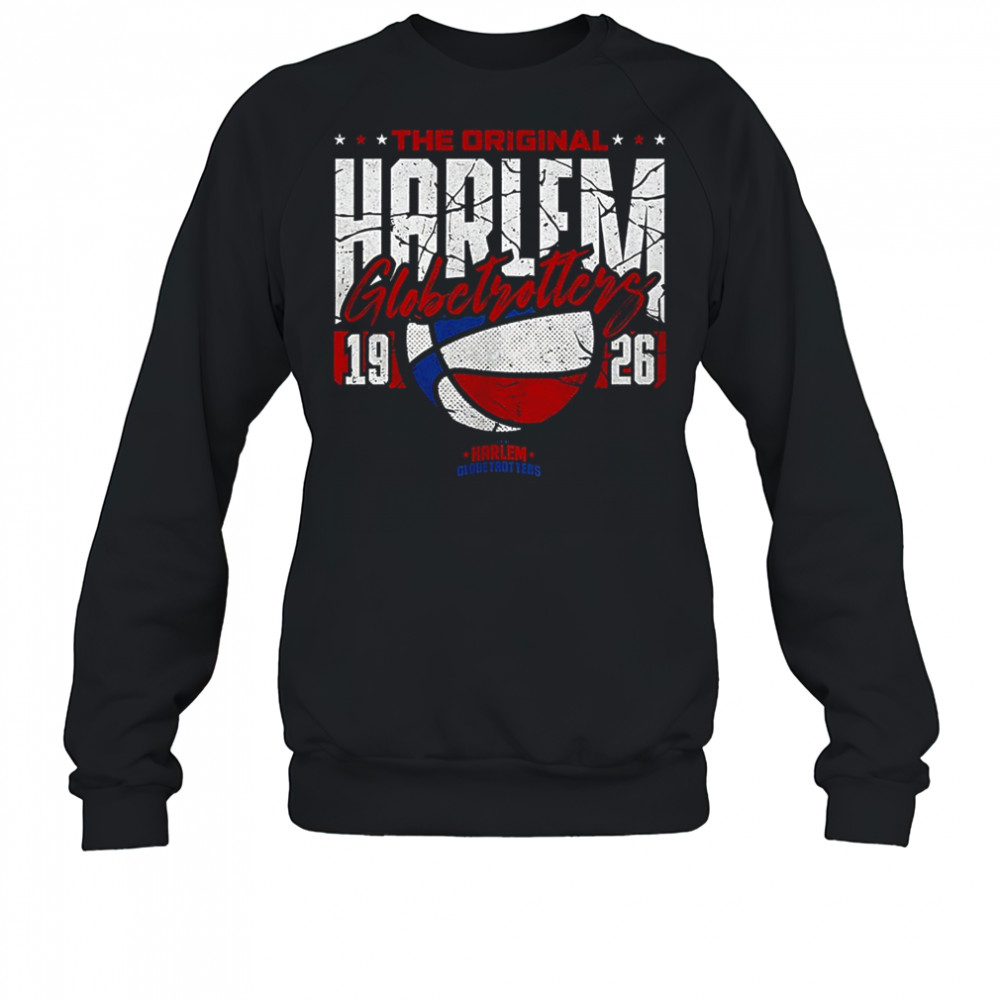 Harlem Globetrotters cracked font 1926 shirt Sweatshirt