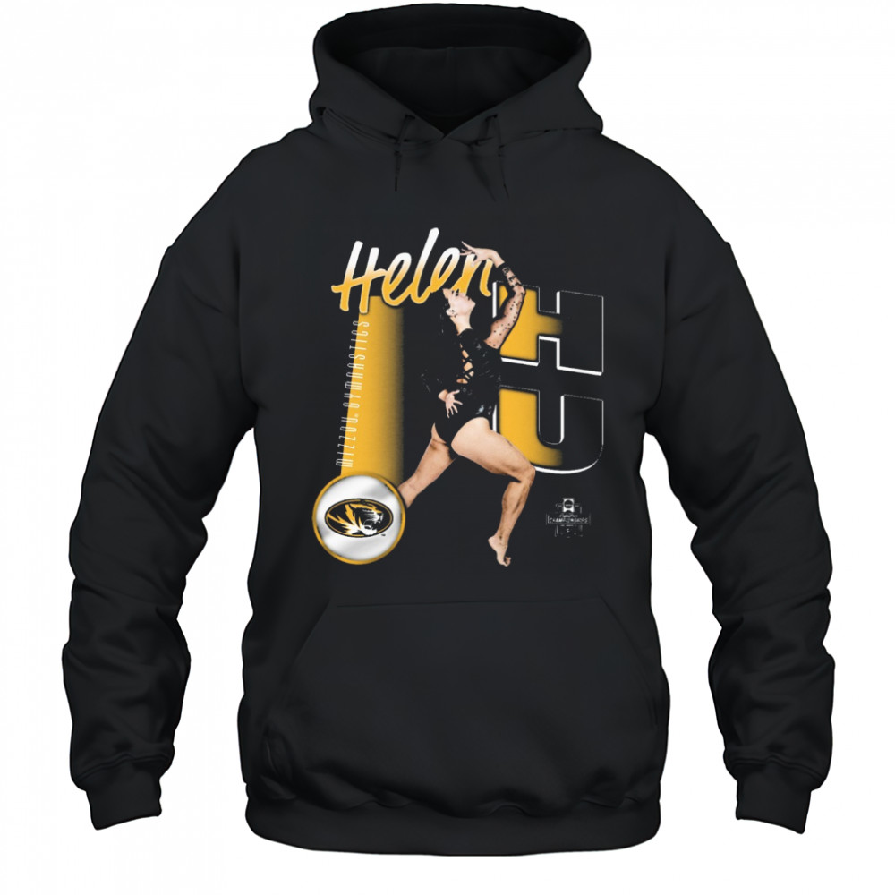 Helen Hu Missouri Tigers NCAA Gymnastics Championships Portrait t-shirt Hoodie