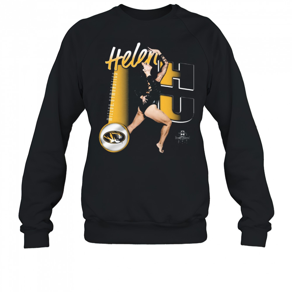 Helen Hu Missouri Tigers NCAA Gymnastics Championships Portrait t-shirt Sweatshirt