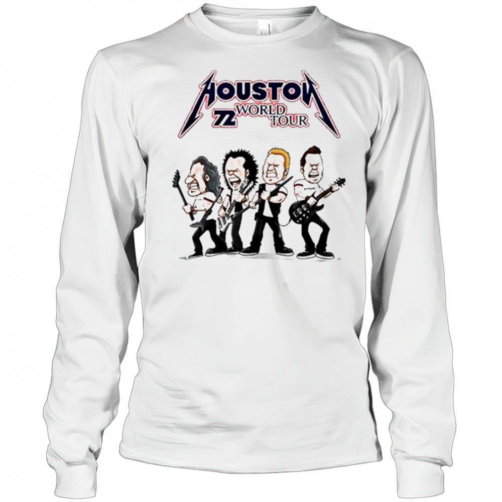 Houston Astros x Metallica 2025 Shirt Long Sleeved
