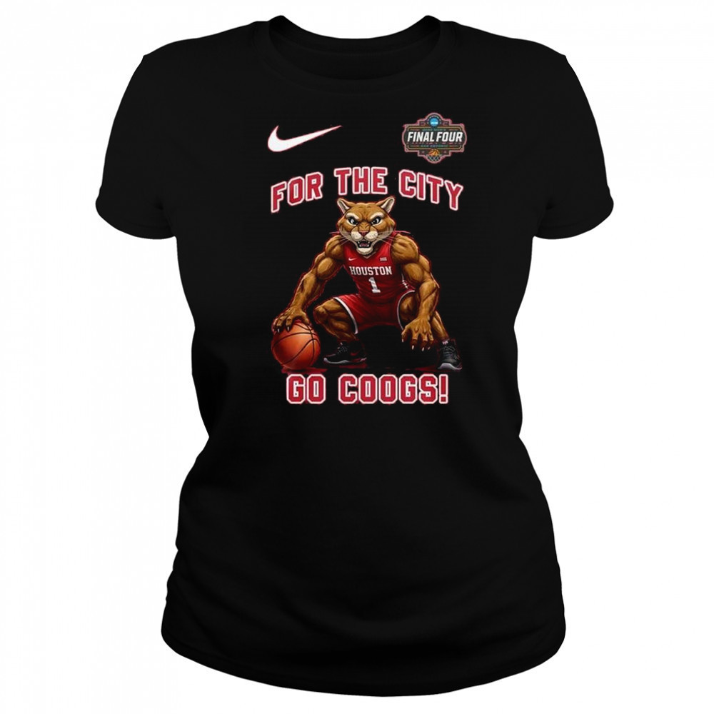 Houston Cougars For The City Go Coogs Men’s College Basketball Champions 2025 Shirt Women's T-shirt