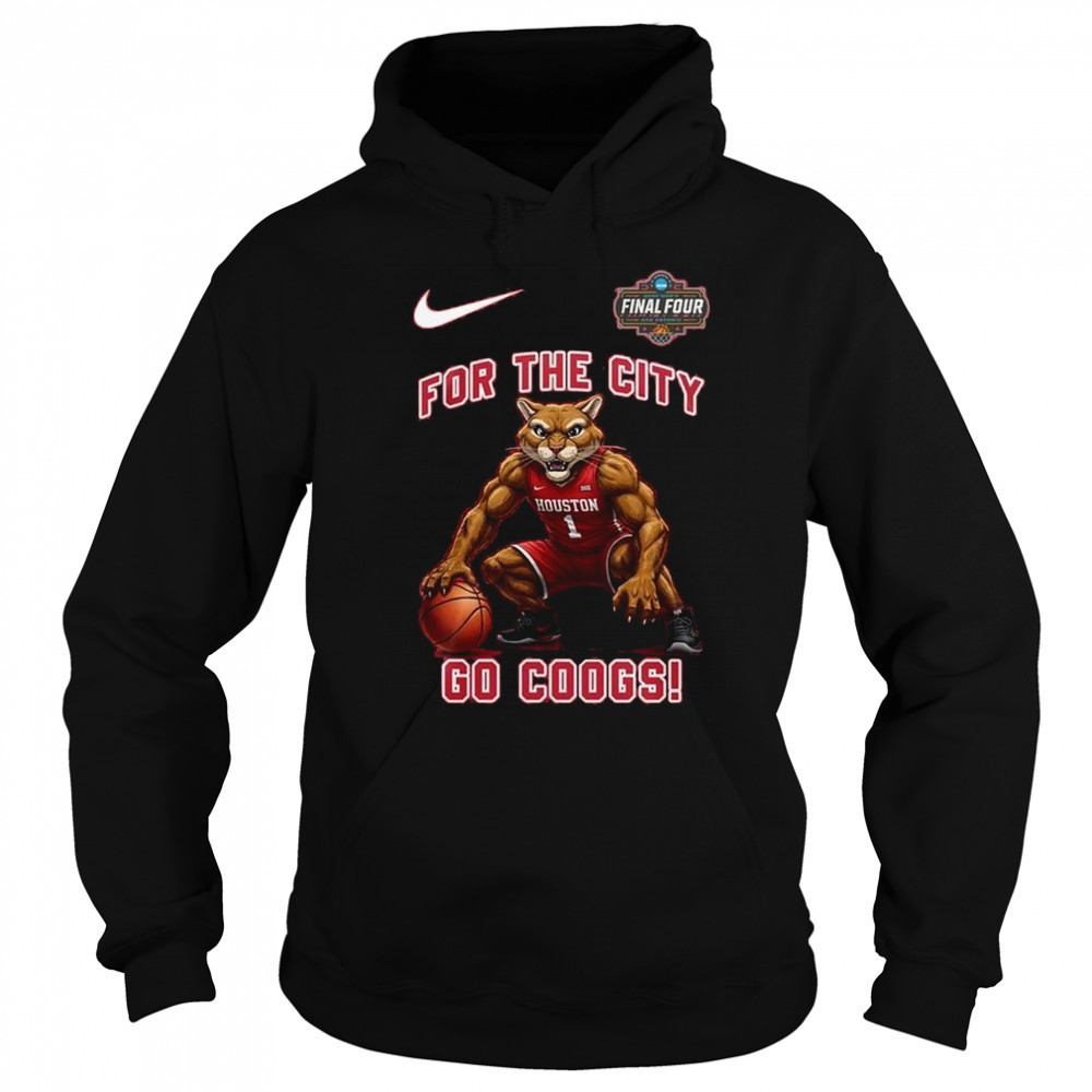 Houston Cougars For The City Go Coogs Men’s College Basketball Champions 2025 Shirt Sweatshirt