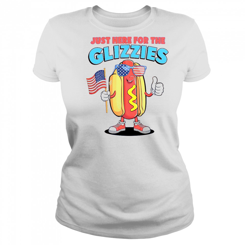 I’m Just Here For The Glizzies Fourth Of July Wiener T-Shirt Women's T-shirt