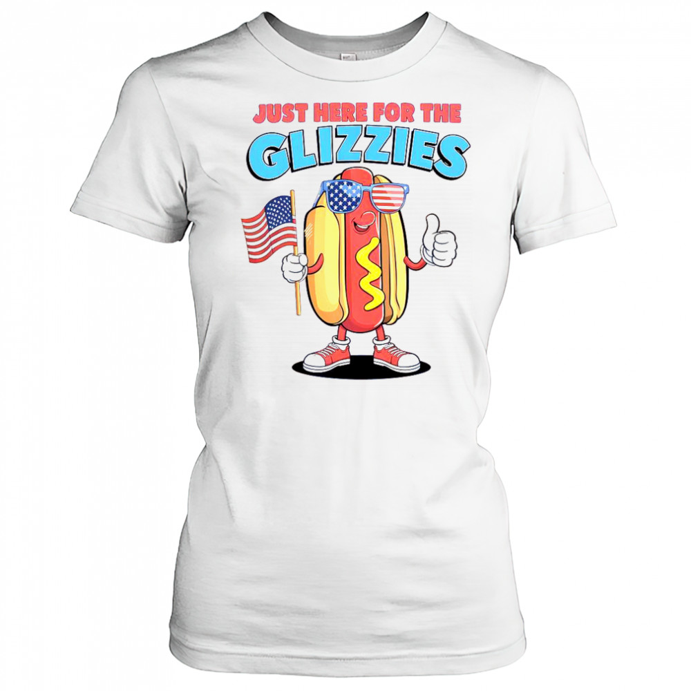 I’m Just Here For The Glizzies Fourth Of July Wiener T-Shirt Women's T-shirt