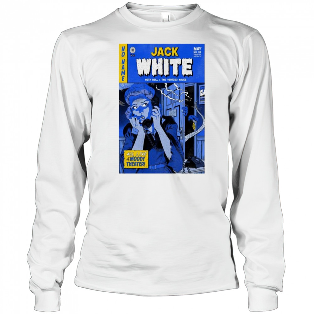 Jack White ACL Live at The Moody Theater in Austin TX on May 4 2025 Concert t-shirt Long Sleeved