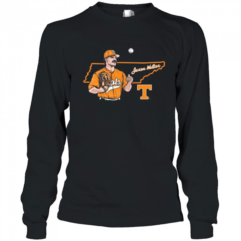 Jaxon Walker Tennessee Vols Baseball NCAA Division I 2025 t-shirt Long Sleeved