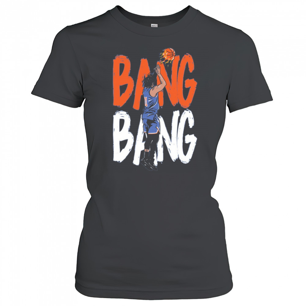 JB Jalen Brunson Bang Bang New York Knicks Basketball 2025 t-shirt Women's T-shirt