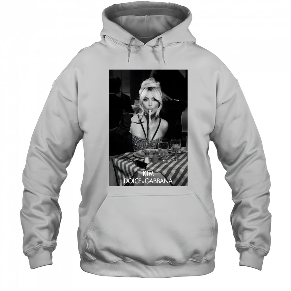 Kim Kardashian Dolce and Gabbana Hoodie