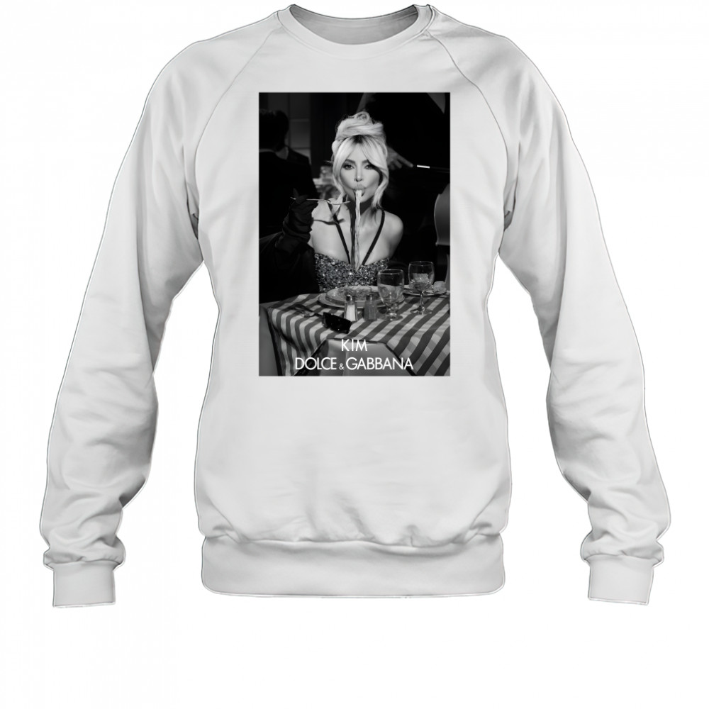 Kim Kardashian Dolce and Gabbana Sweatshirt