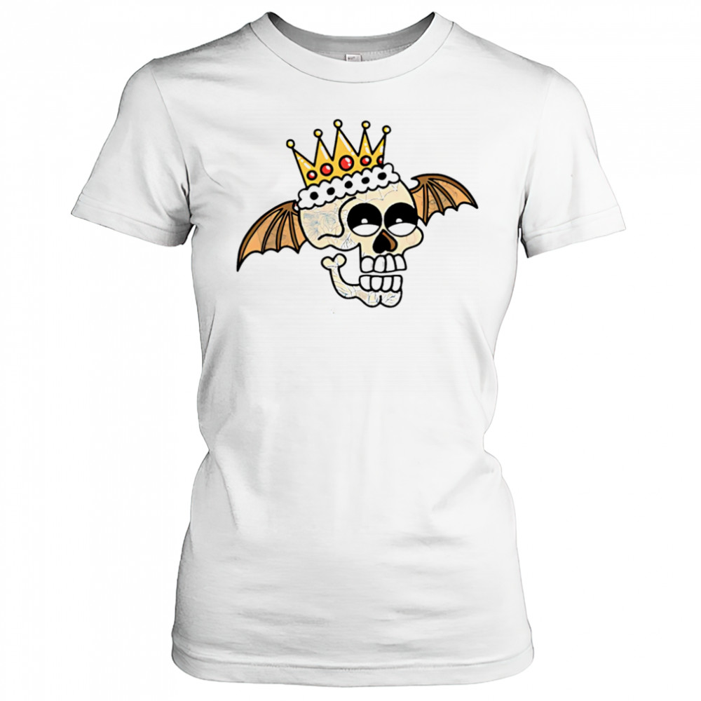 King Skull bat wings shirt Women's T-shirt