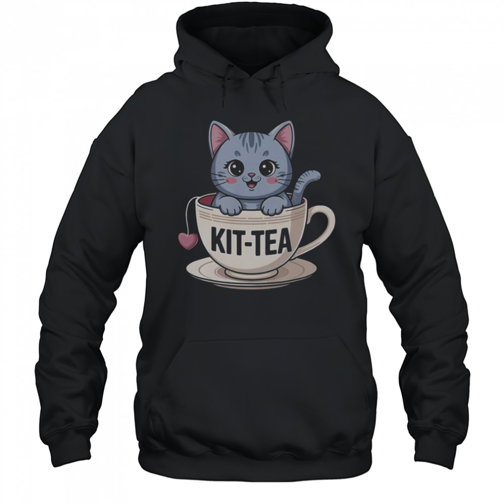 Kit-Tea Cat Tea T-Shirt Hoodie