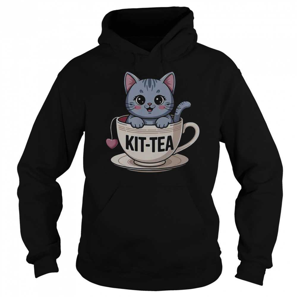 Kit-Tea Cat Tea T-Shirt Sweatshirt