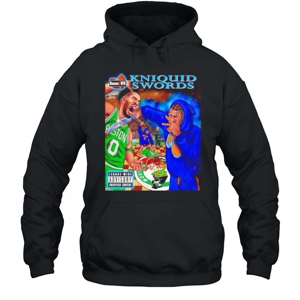 Liquid swords New York Knicks defeat Boston Celtics shirt Hoodie