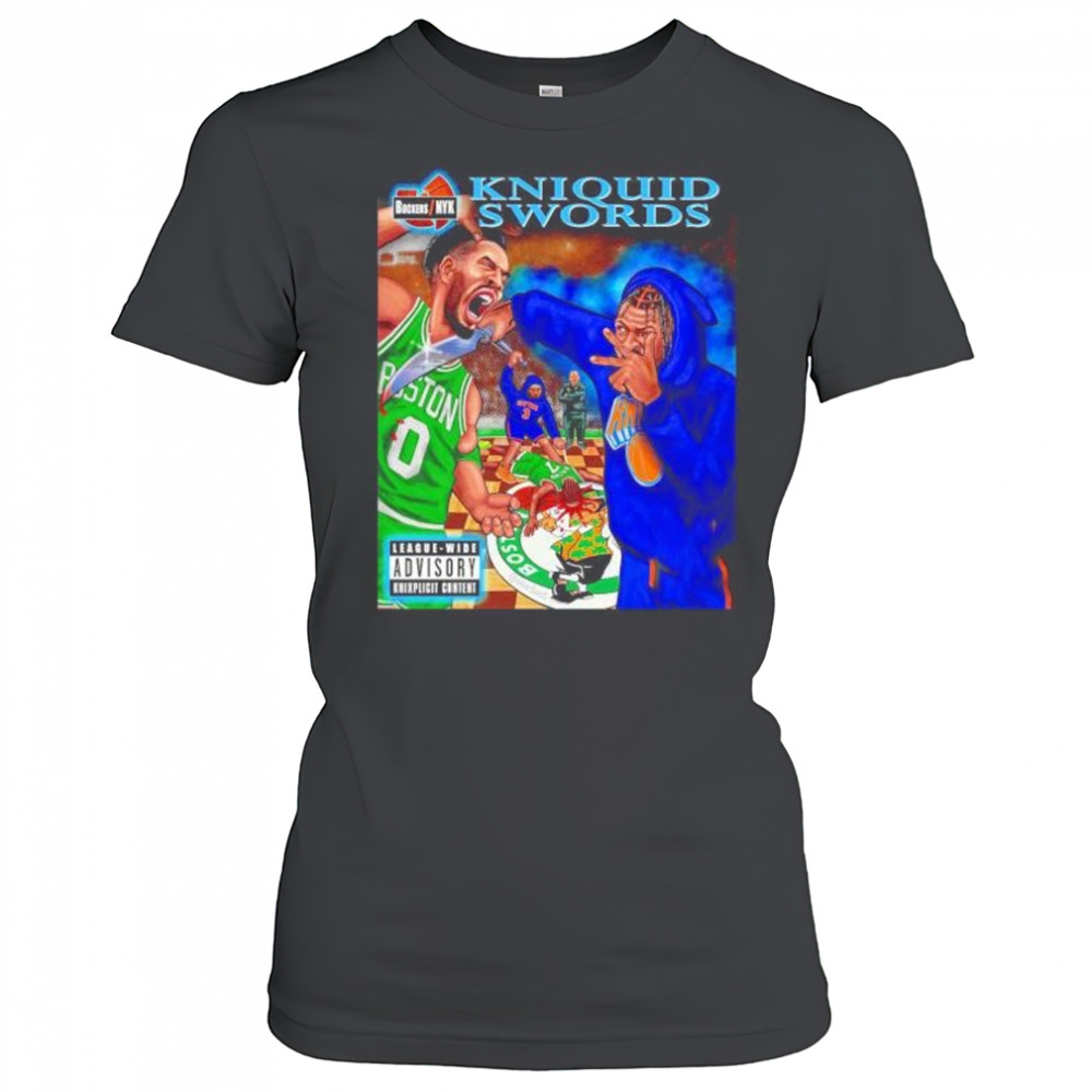 Liquid swords New York Knicks defeat Boston Celtics shirt Women's T-shirt