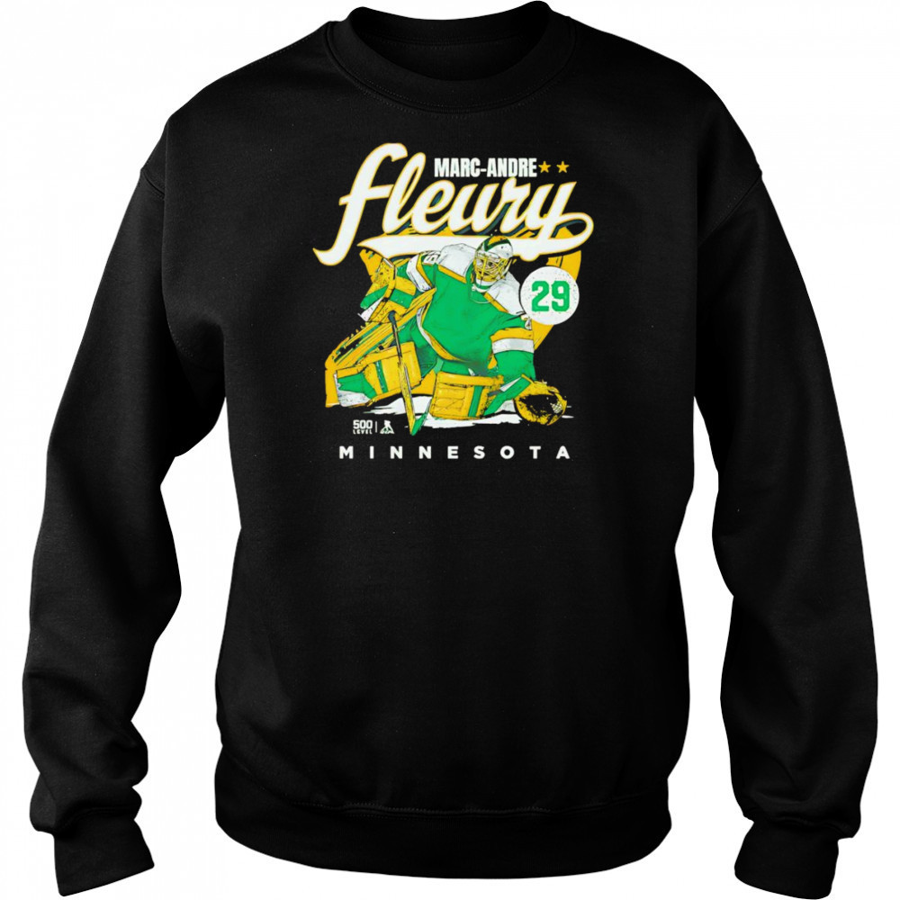 Marc-Andre Fleury Minnesota retro shirt Hoodie