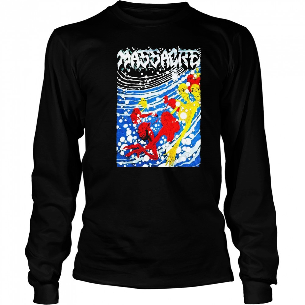Massacre Insanity Over Europe 1992 Tour T-shirt Long Sleeved