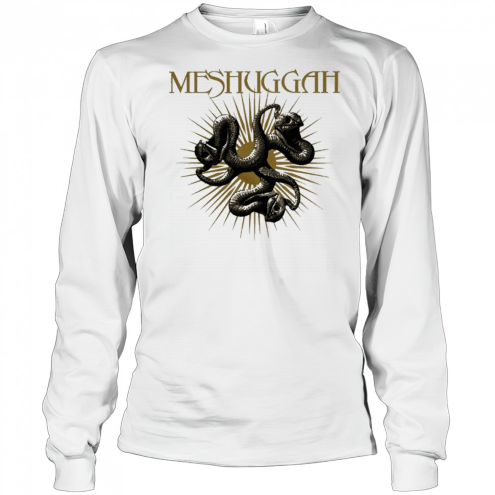 Meshuggah Catch 33 Burs T-shirt Long Sleeved