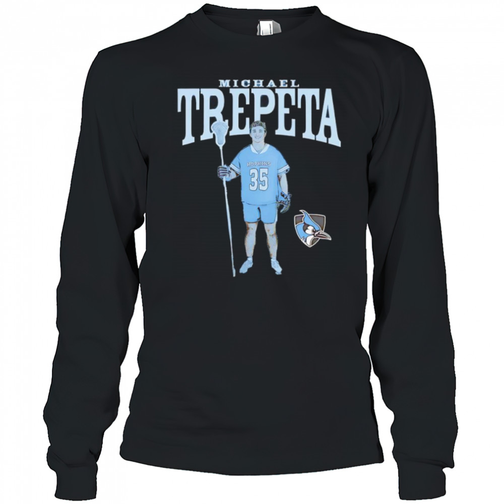 Michael Trepeta Johns Hopkins illustrated shirt Long Sleeved